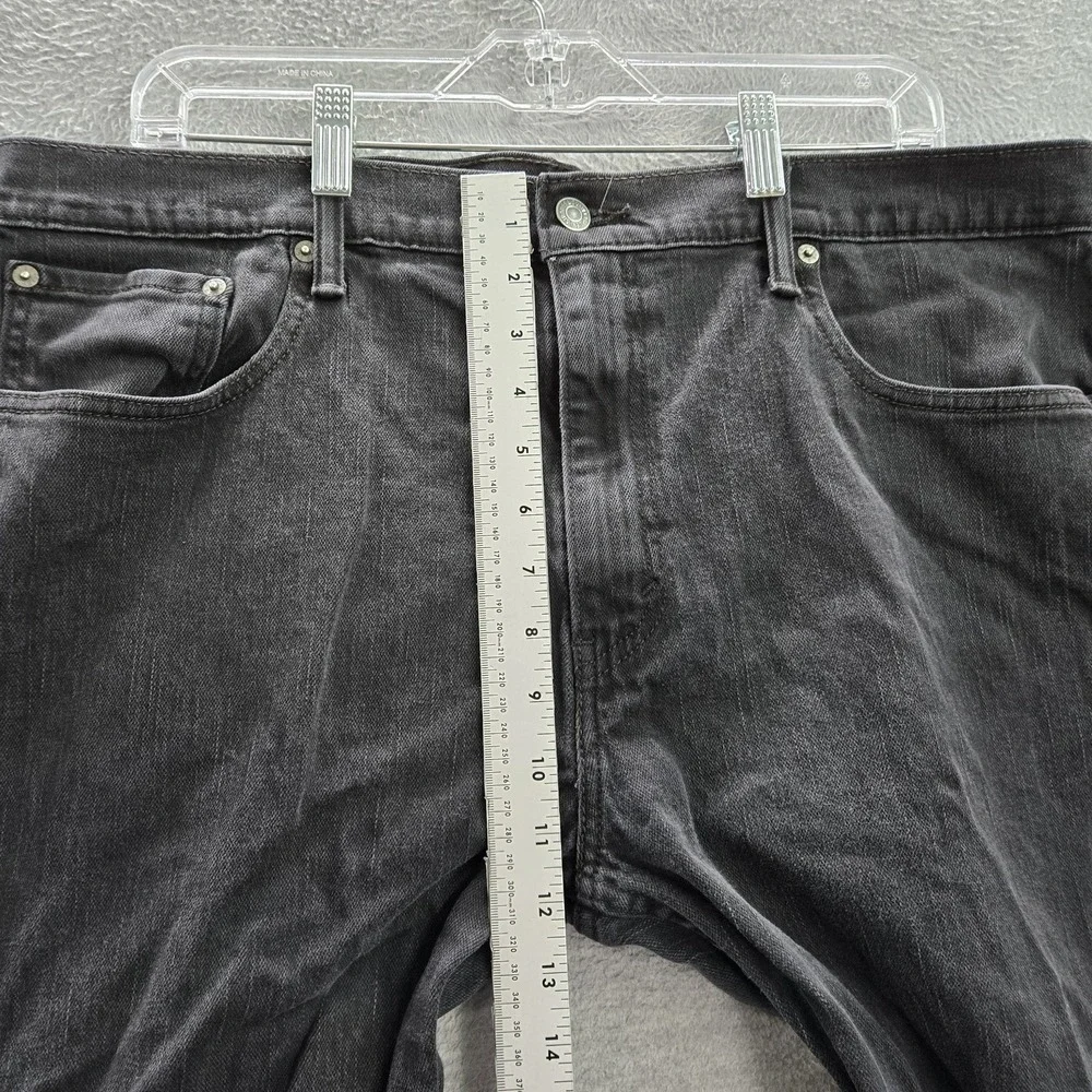 Levi's 569 Men Jeans 38X32 Black Denim Straight 30